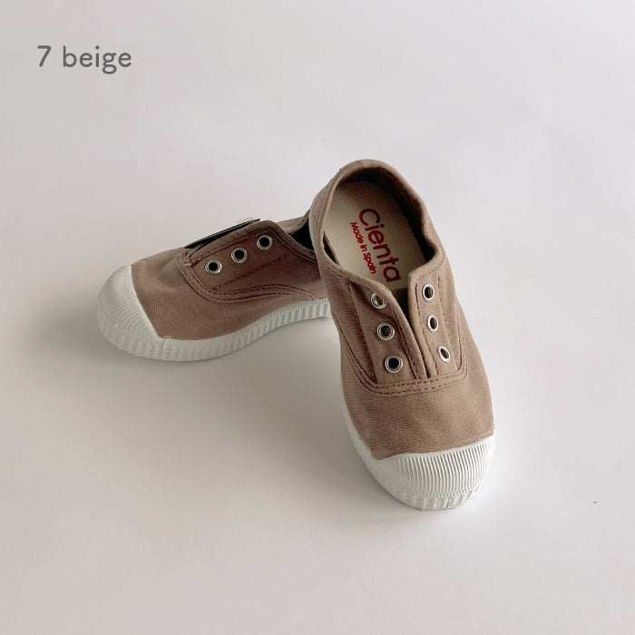 Slip-on Deck Shoes Plain Color