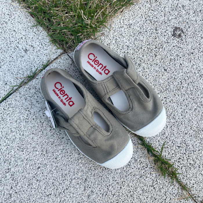 Velcro T Strap Plain Color