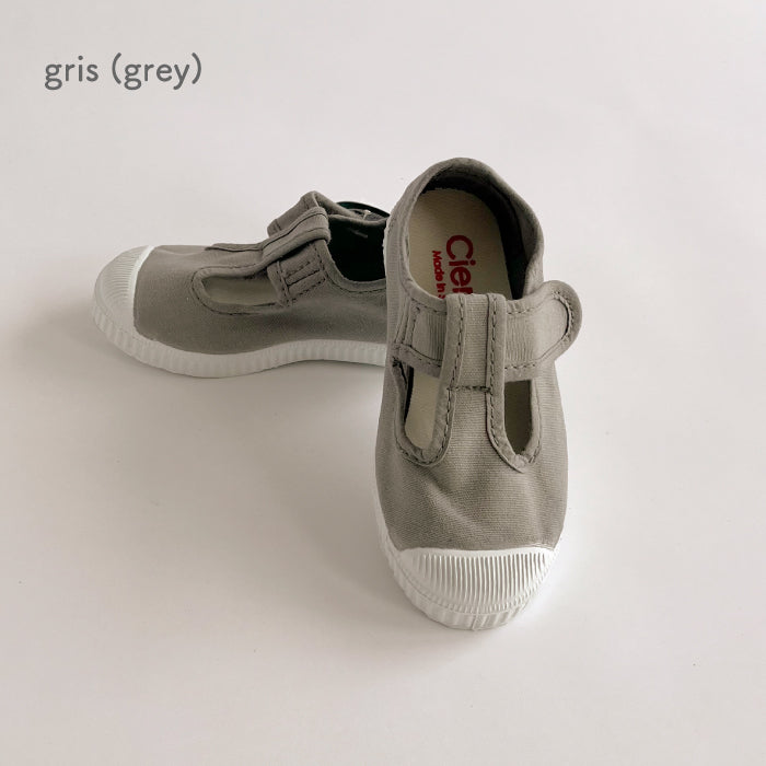Velcro T Strap Plain Color