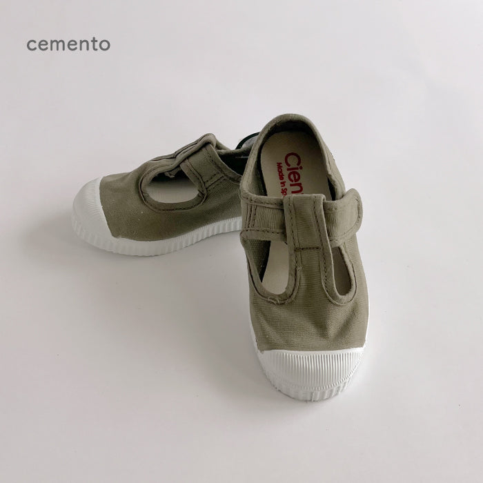 Velcro T Strap Plain Color