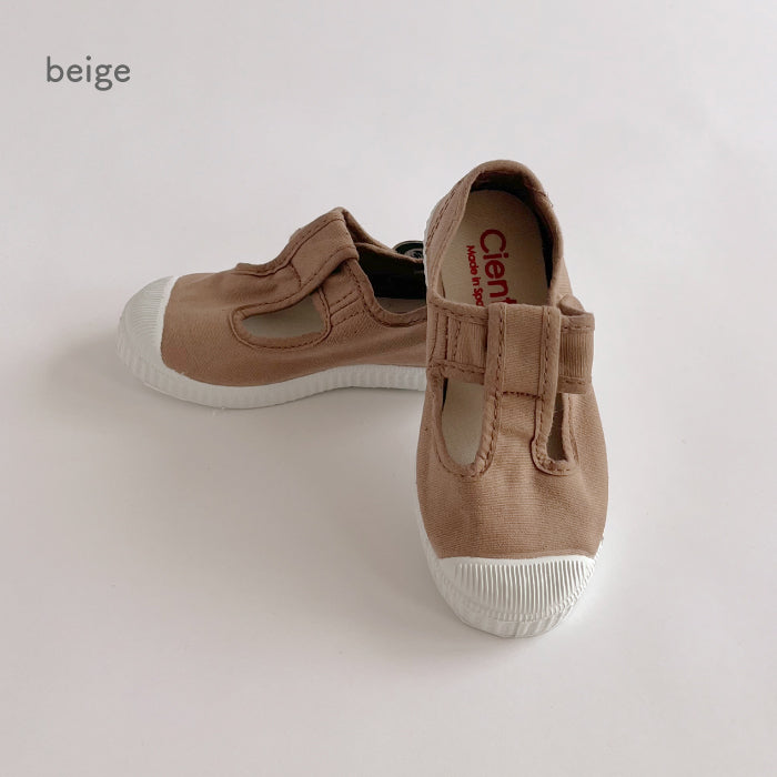 Velcro T Strap Plain Color