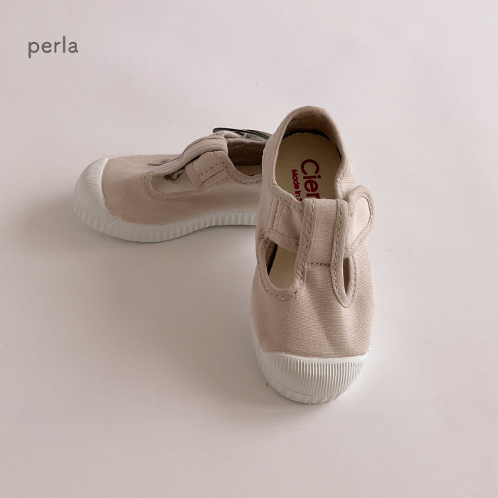 Velcro T Strap Plain Color