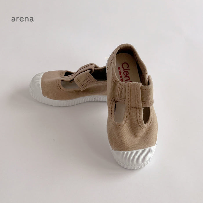 Velcro T Strap Plain Color