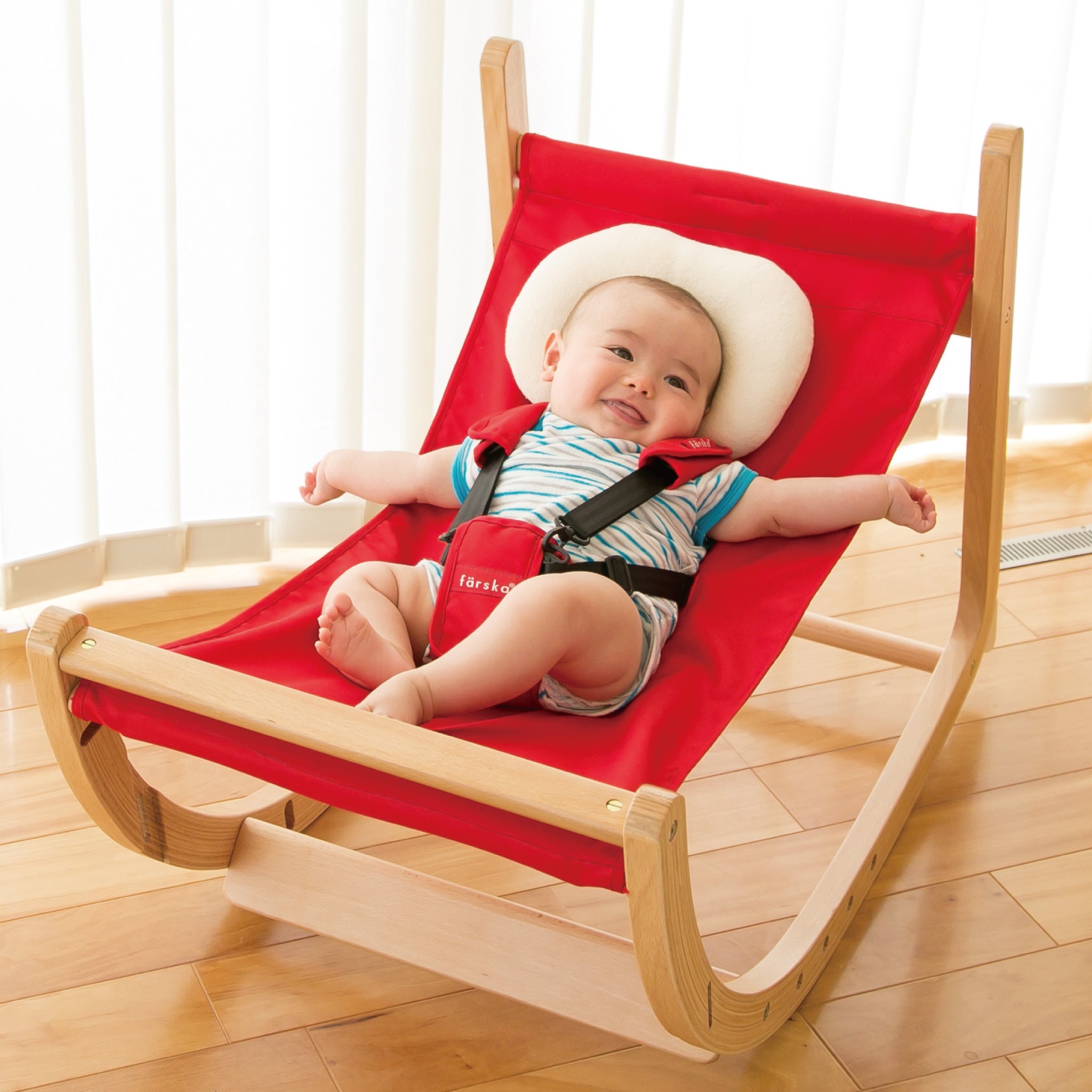 färska スクロールチェアPlus バウンサーロッキングチェア