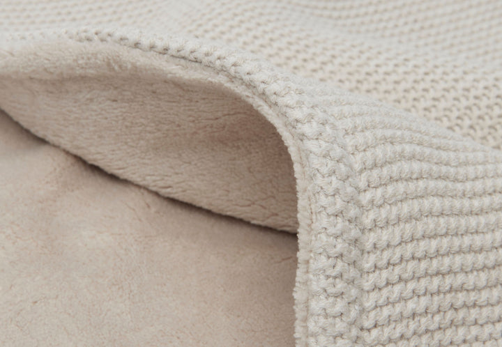 Jollein-517-511-66072-Blanket Cradle Coral Fleece 75cm X 100cm-Basic Knit-Biscuit-Rela-X JP