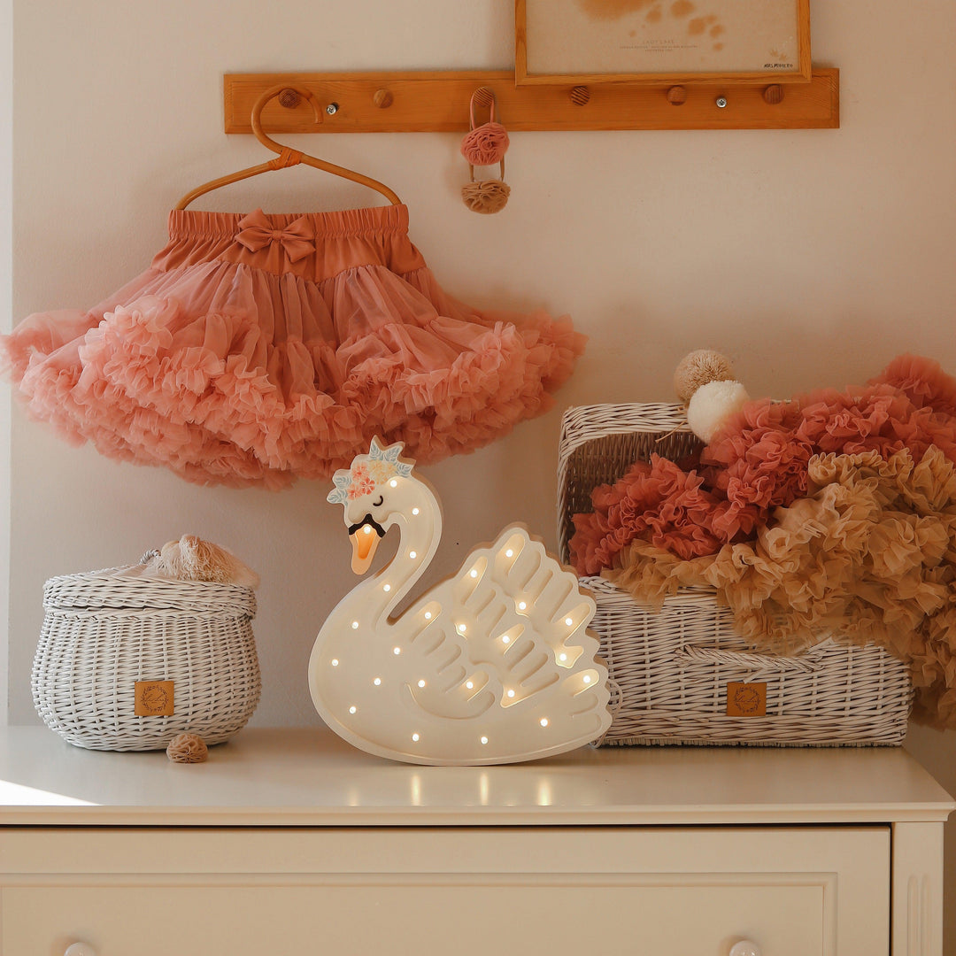Little Lights-LL050-000-Swan Lamp-Wood-Original-Rela-X JP