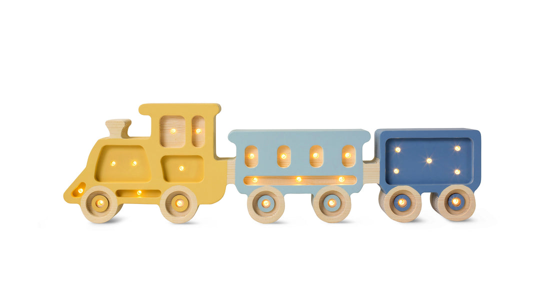 Little Lights-LL047-001-Train Lamp-Coffee Cream-Original-Rela-X JP
