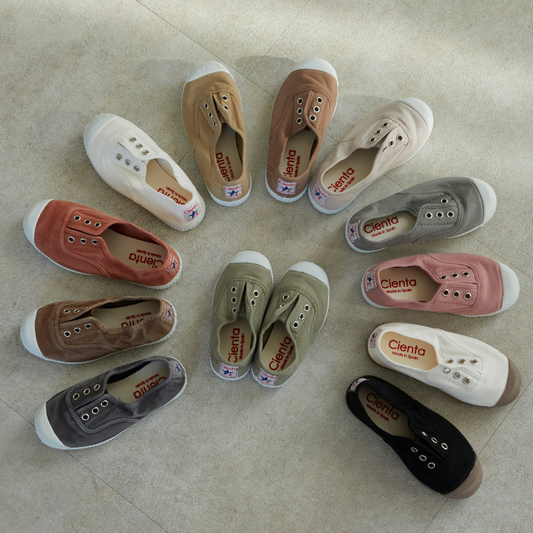 Slip-on Deck Shoes Plain Color