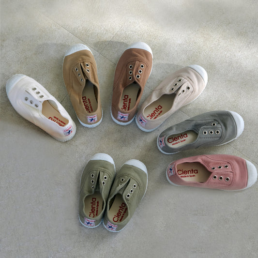 Slip-on Deck Shoes Plain Color