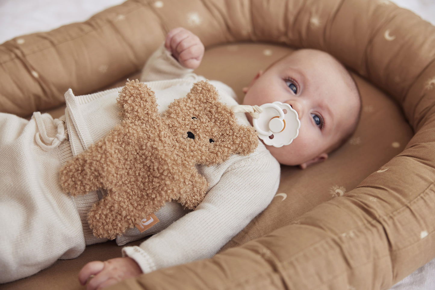 Pacifier Cloth Teddy Bear