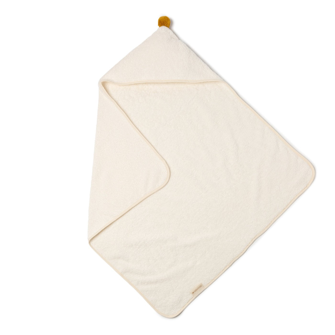 Nobodinoz-107783-So Cute Baby Bath Cape 73 X 73cm-Natural-Rela-X JP