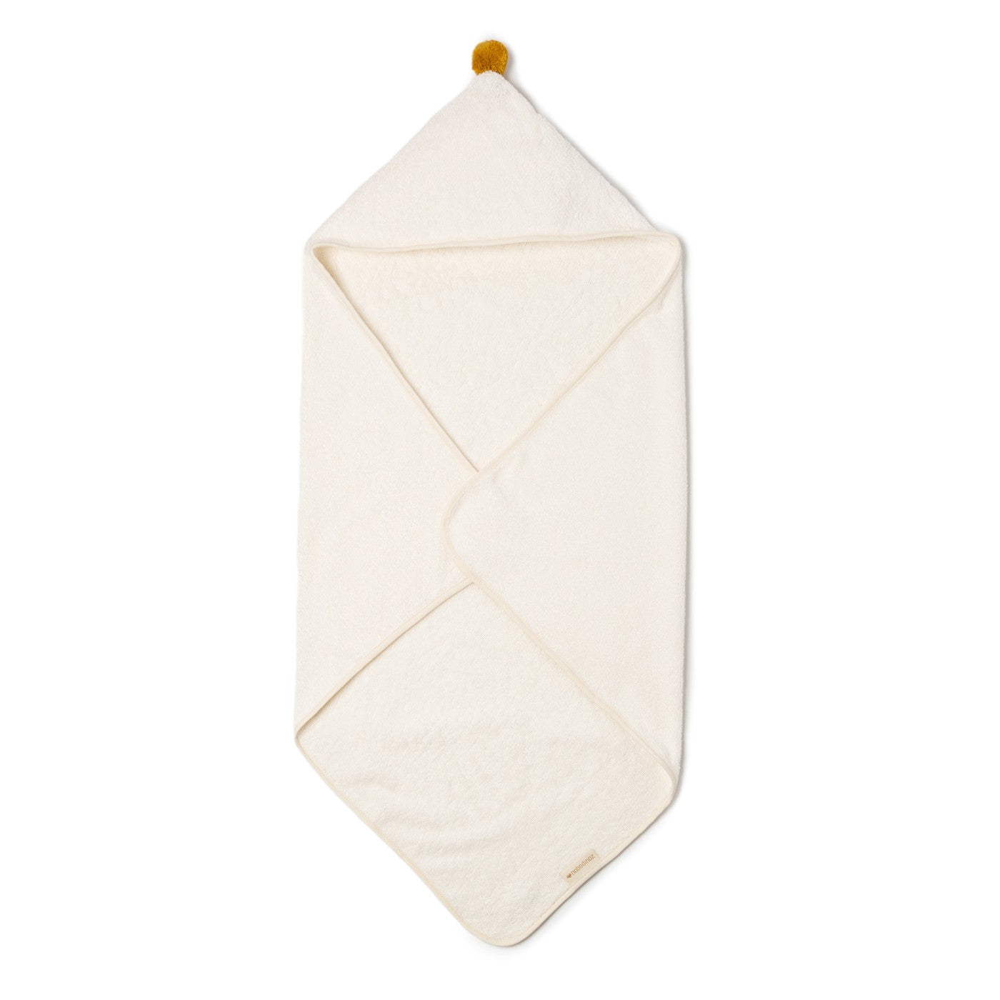 Nobodinoz-107783-So Cute Baby Bath Cape 73 X 73cm-Natural-Rela-X JP