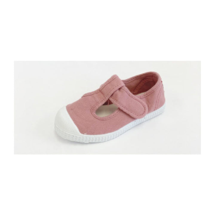 Velcro T Strap Plain Color