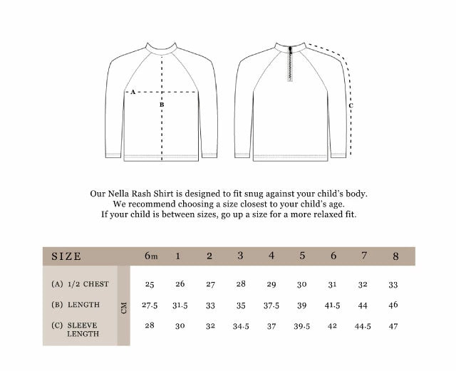 Golden Meadows Collection - Nella Rash Shirt