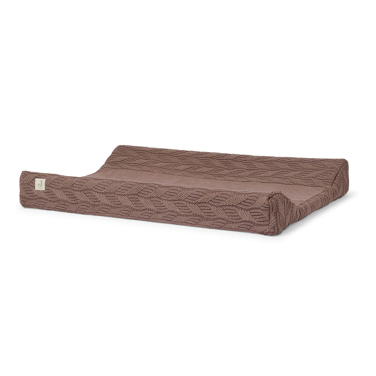 Jollein-022-503-66036-Changing Mat Cover 50cm X 70cm-Spring Knit-Chestnut-Rela-X JP