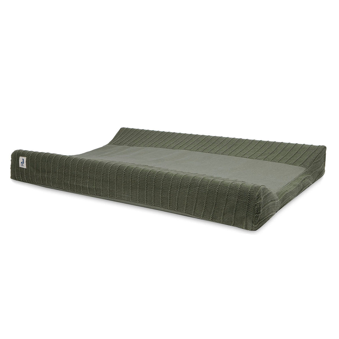 Jollein-022-506-67010-Changing Mat Cover 50cm X 70cm-Pure Knit-Leaf Green-Rela-X JP