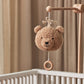 Jollein-043-001-67005-Musical Hanger Teddy Bear-Biscuit-Rela-X JP