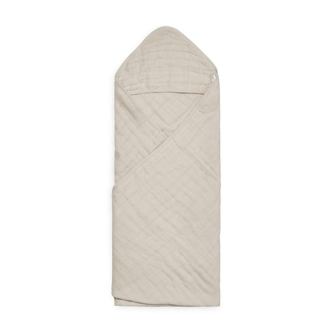 Jollein-530-836-66008-Bath Cape 75x75cm-Wrinkled Cotton-Nougat-Rela-X JP