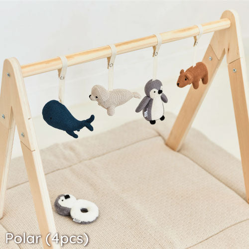 Jollein-108-001-65257-Babygym Toys-Lama (4pcs)-Rela-X JP