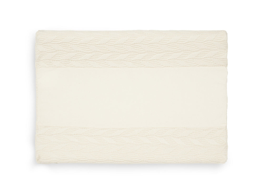 Jollein-022-503-66072-Changing Mat Cover 50cm X 70cm-Basic Knit-Biscuit-Rela-X JP