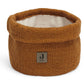 Jollein-580-001-65353-Changing Table Basket-Bliss Knit-Caramel-Rela-X JP