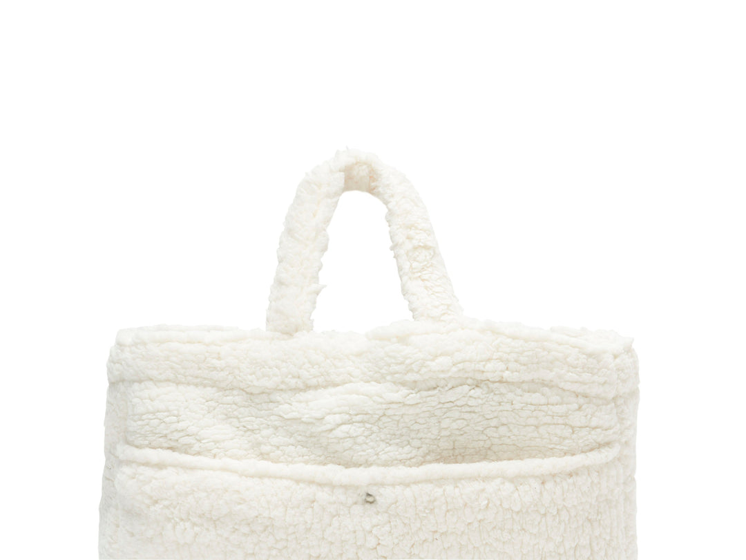 Jollein-027-819-65356-Diaper Bag Travelbag-Teddy-Cream White-Rela-X JP