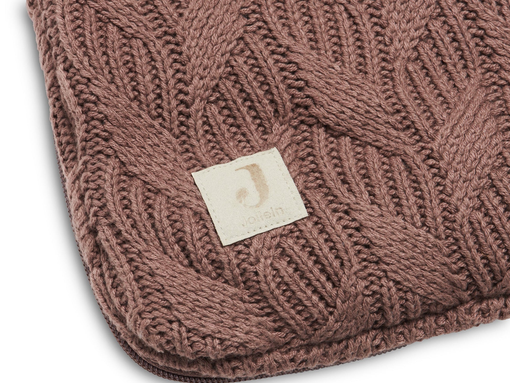 Jollein-025-811-66072-Footmuff Group 0+ 3/5 Points-Basic Knit-Biscuit-Rela-X JP