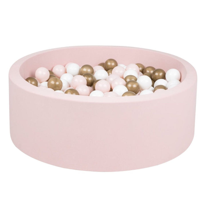 Larisa & Pumpkin-331007-Ball Pit Powder Cover-Powder / Gold / White Balls-Rela-X JP