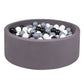 Larisa & Pumpkin-331045-Ball Pit Grey Cover-Black / Grey / White Balls-Rela-X JP