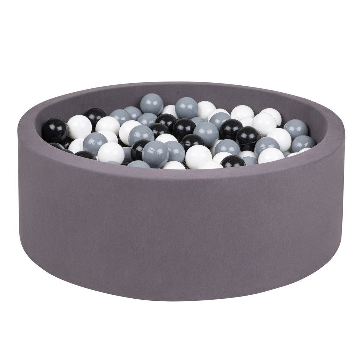 Larisa & Pumpkin-331045-Ball Pit Grey Cover-Black / Grey / White Balls-Rela-X JP