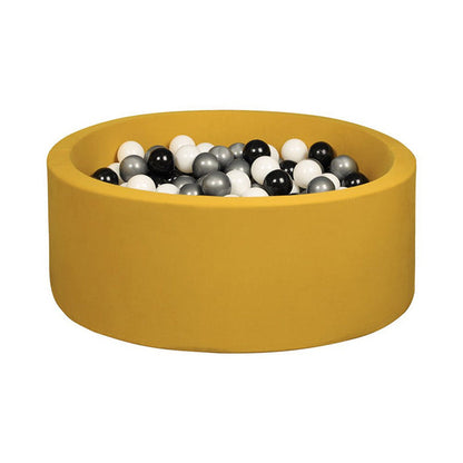 Larisa & Pumpkin-331274-Ball Pit Mustard Cover-Pearl / Clear Balls-Rela-X JP