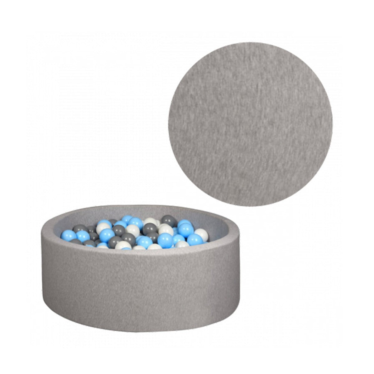 Larisa & Pumpkin-331328-Ball Pit Cover（カバーのみ）-Light Grey-Rela-X JP