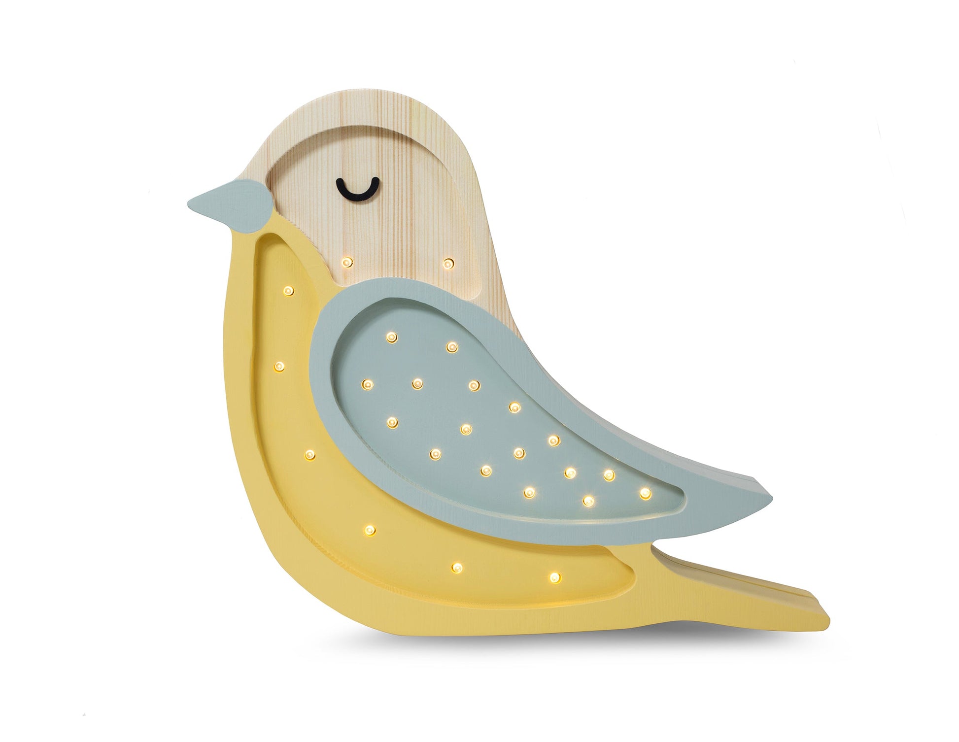 Little Lights-LL007-206-Bird Lamp-Strawberry Cream-Original-Rela-X JP