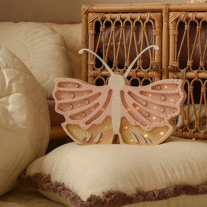 Little Lights-LL073-206-Butterfly Lamp-Strawberry Cream-Original-Rela-X JP