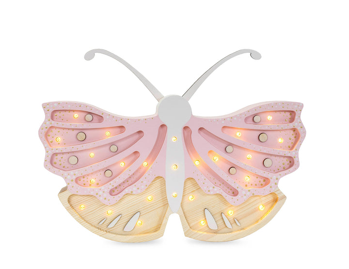 Little Lights-LL073-206-Butterfly Lamp-Strawberry Cream-Original-Rela-X JP