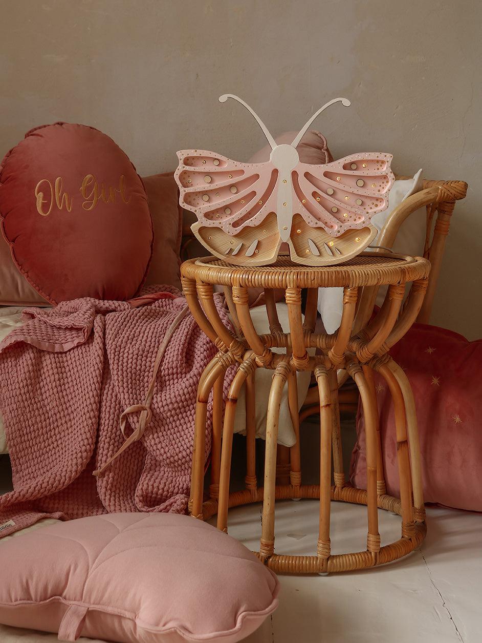 Little Lights-LL073-206-Butterfly Lamp-Strawberry Cream-Original-Rela-X JP