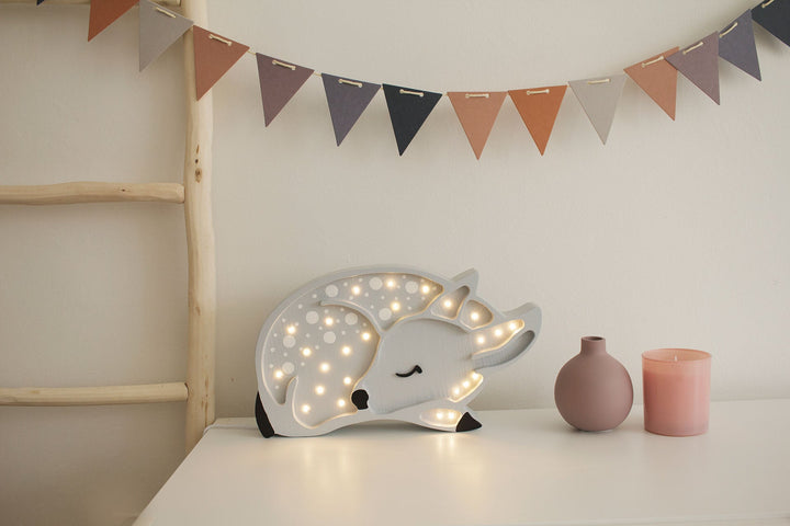 Little Lights-LL002-473-Deer Lamp-Forest Light Brown-Original-Rela-X JP