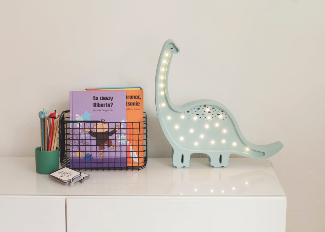 Little Lights-LL014-000-Dino Diplodocus Lamp-Jurassic Wood-Original-Rela-X JP