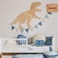 Little Lights-LL049-360-Dino Triceratops Lamp-Jurassic Navy-Original-Rela-X JP