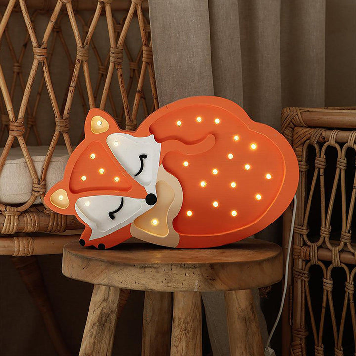 Little Lights-LL001-316-Fox Lamp-Wild Orange-Original-Rela-X JP