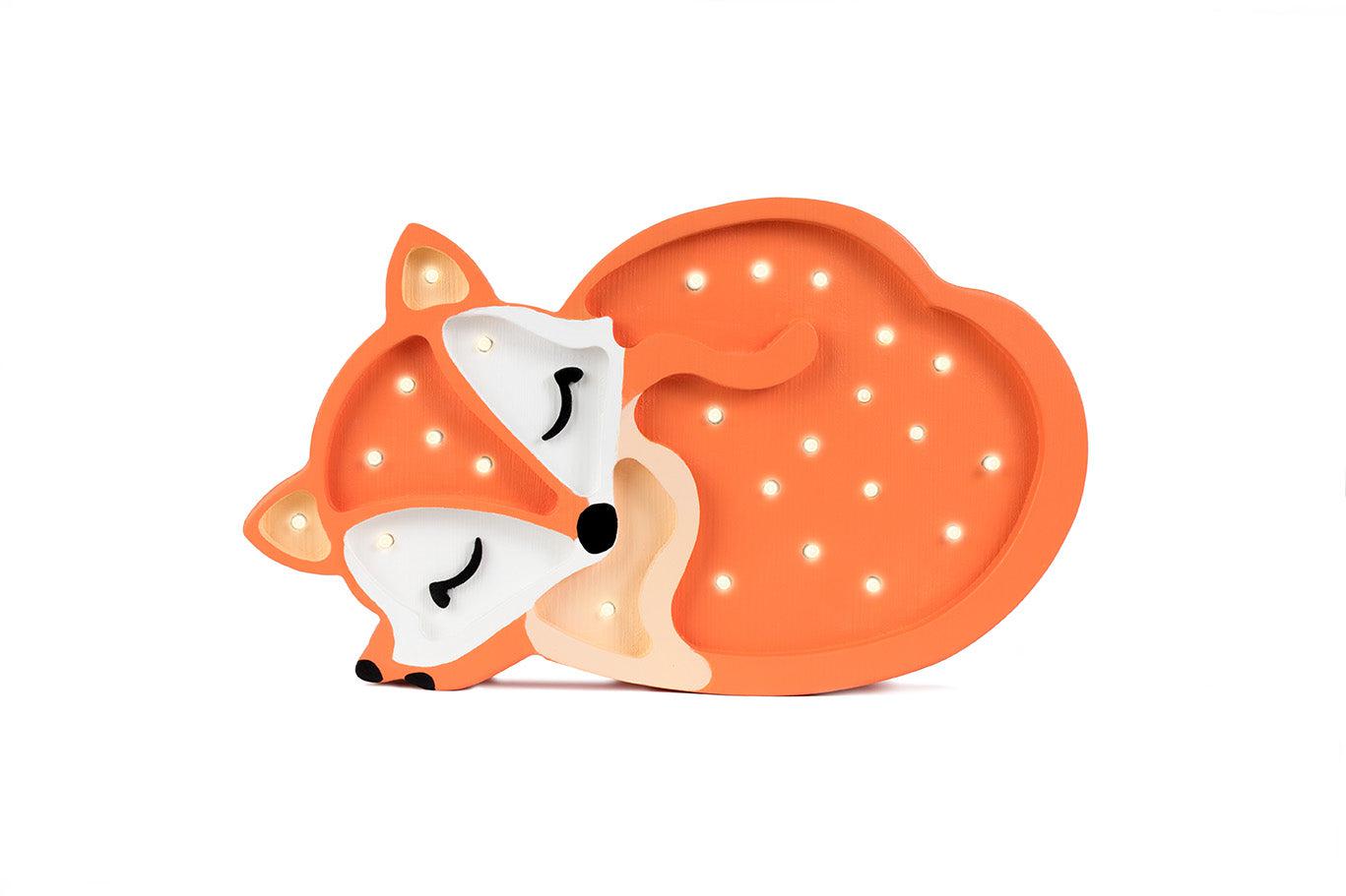 Little Lights-LL001-316-Fox Lamp-Wild Orange-Original-Rela-X JP