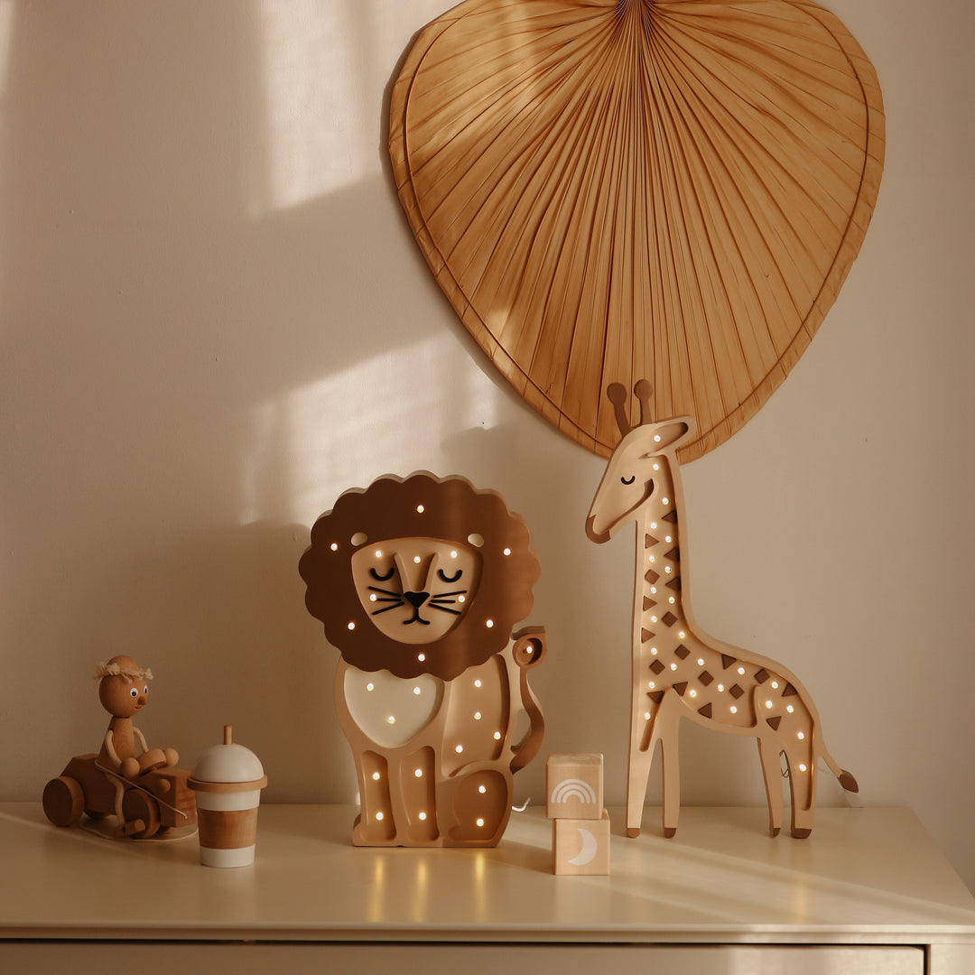 Little Lights-LL053-308-Giraffe Lamp-African Yellow-Original-Rela-X JP