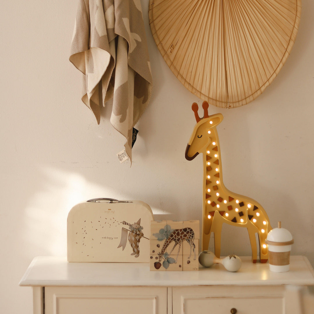 Little Lights-LL053-308-Giraffe Lamp-African Yellow-Original-Rela-X JP