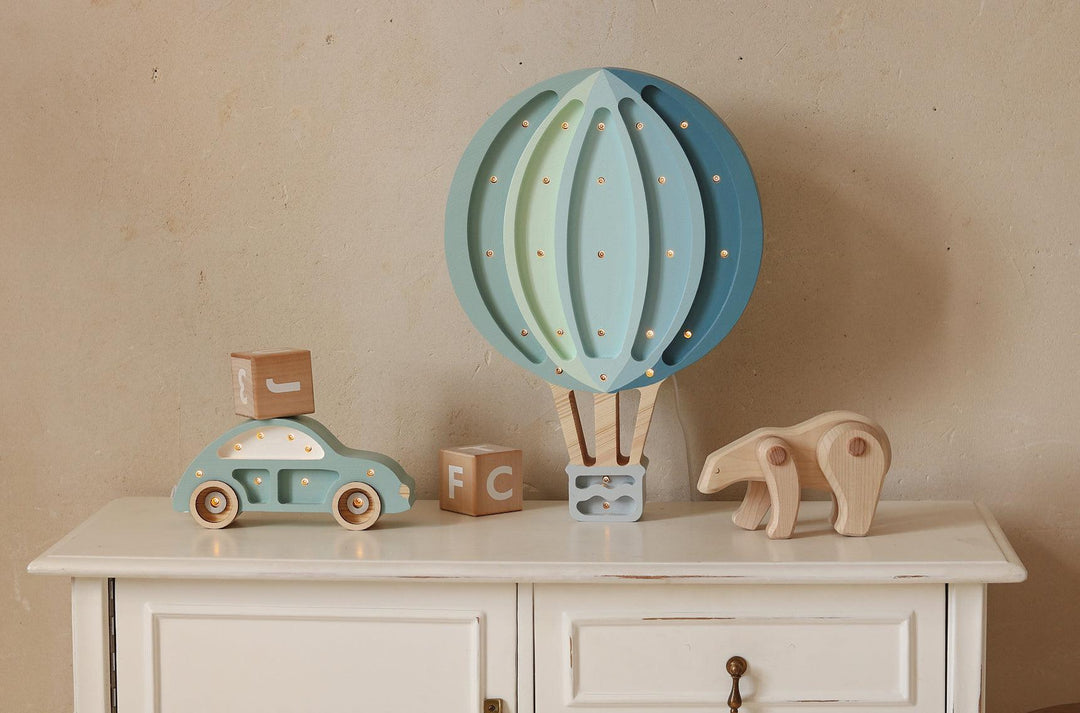 Little Lights-LL027-306-Hot Air Baloon Lamp-Circus Joy-Original-Rela-X JP