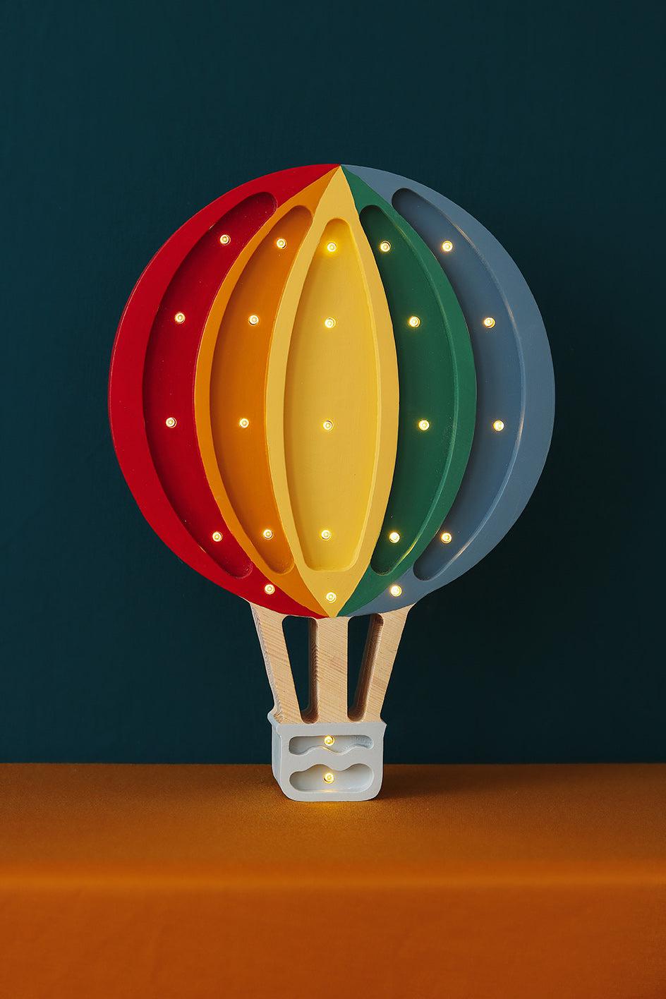 Little Lights-LL027-306-Hot Air Baloon Lamp-Circus Joy-Original-Rela-X JP