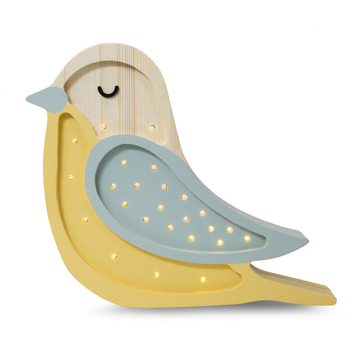 Little Lights-LL007-398-Bird Lamp-Khaki / Light Mustard-Original-Rela-X JP