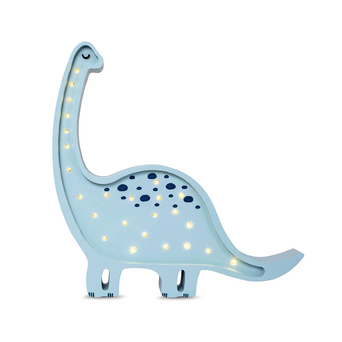 Little Lights-LL014-440-Dino Diplodocus Lamp-Prehistoric Blue-Original-Rela-X JP