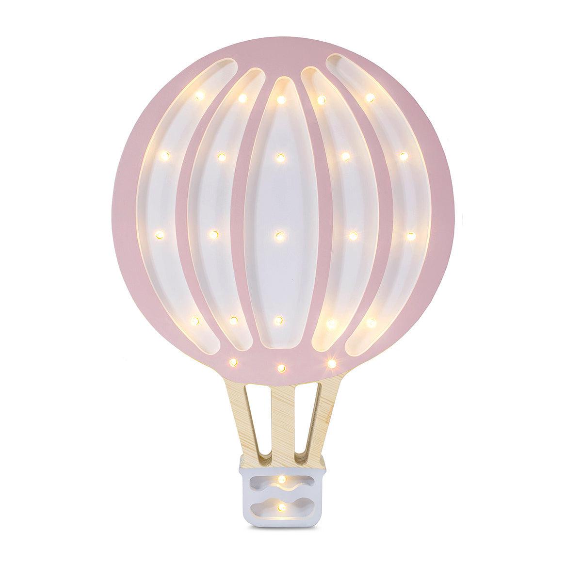 Little Lights-LL027-335-Hot Air Baloon Lamp-Powder Pink-Original-Rela-X JP