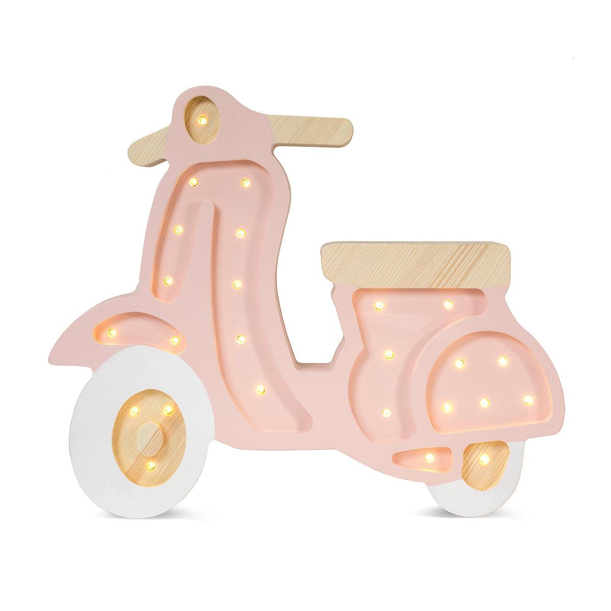 Little Lights-LL046-335-Scooter Lamp-Pouder Pink-Original-Rela-X JP