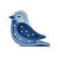 Little Lights-LL054-436-Bird Lamp-Denim-Mini-Rela-X JP